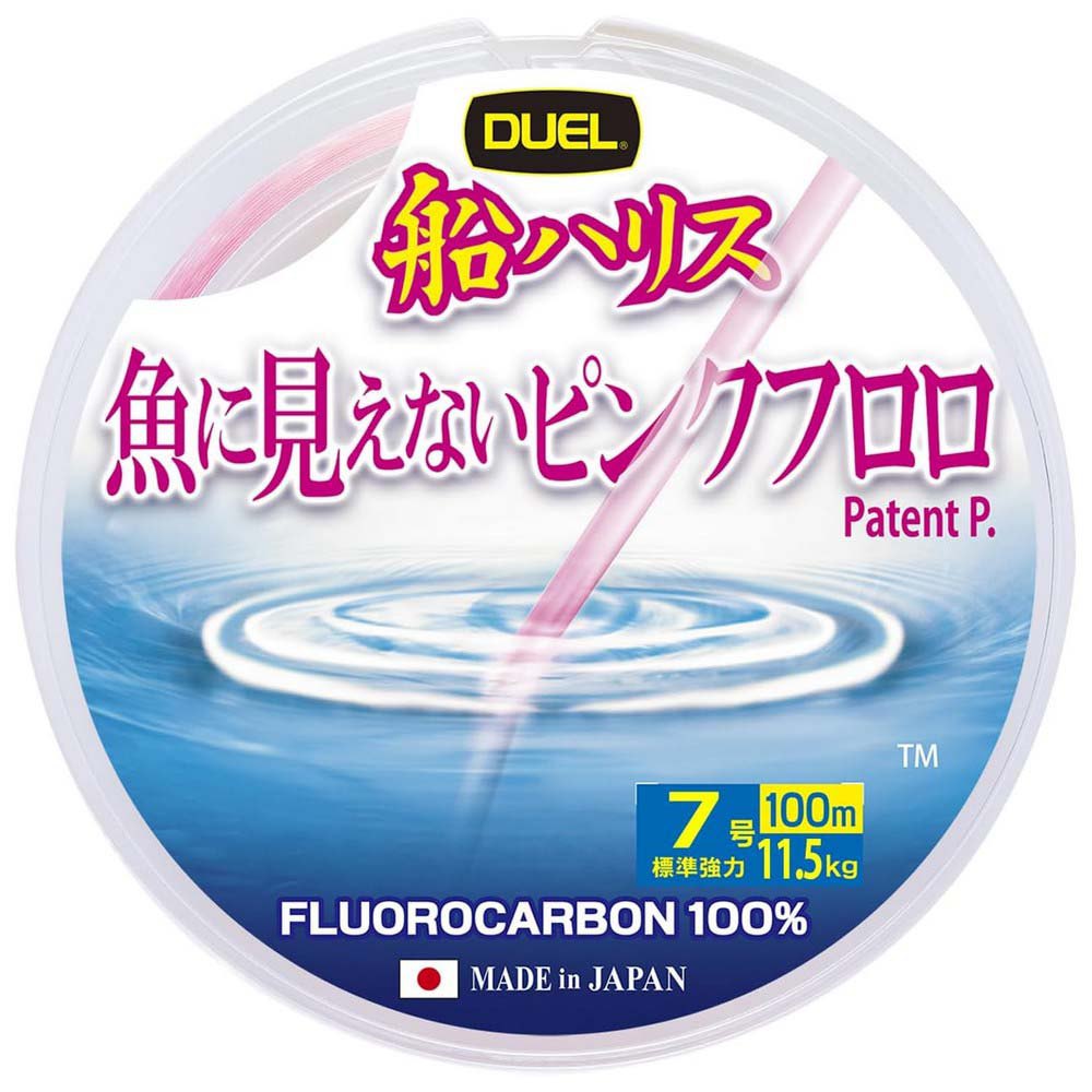 Duel Fish Cannot See Pink 100 M Fluorocarbon Durchsichtig 0.330 mm Duel Fish Cannot See Pink 100 M Fluorocarbon Durchsichtig 0.330 mm von Duel