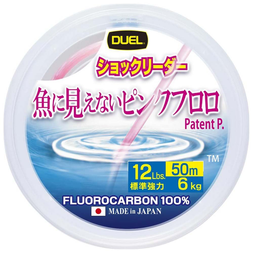 Duel Fish Cannot See Pink 50 M Fluorocarbon Durchsichtig 0.870 mm Duel Fish Cannot See Pink 50 M Fluorocarbon Durchsichtig 0.870 mm von Duel