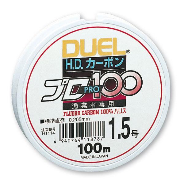 Duel H.d. Carbon Pro S Fluorocarbon 100 M Weiß 0.520 mm Duel H.d. Carbon Pro S Fluorocarbon 100 M Weiß 0.520 mm von Duel