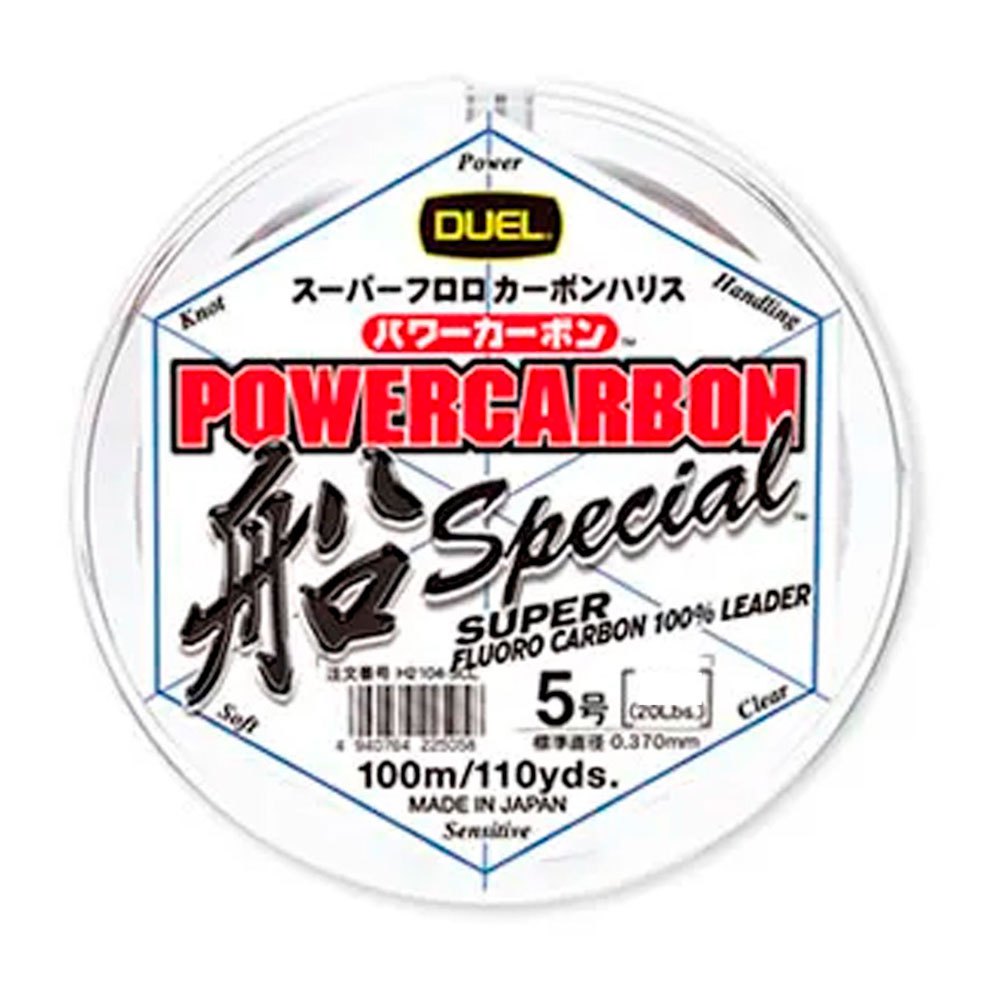 Duel H2102 Powercarbon Scl 100 M Fluorocarbon Durchsichtig 0.285 mm von Duel