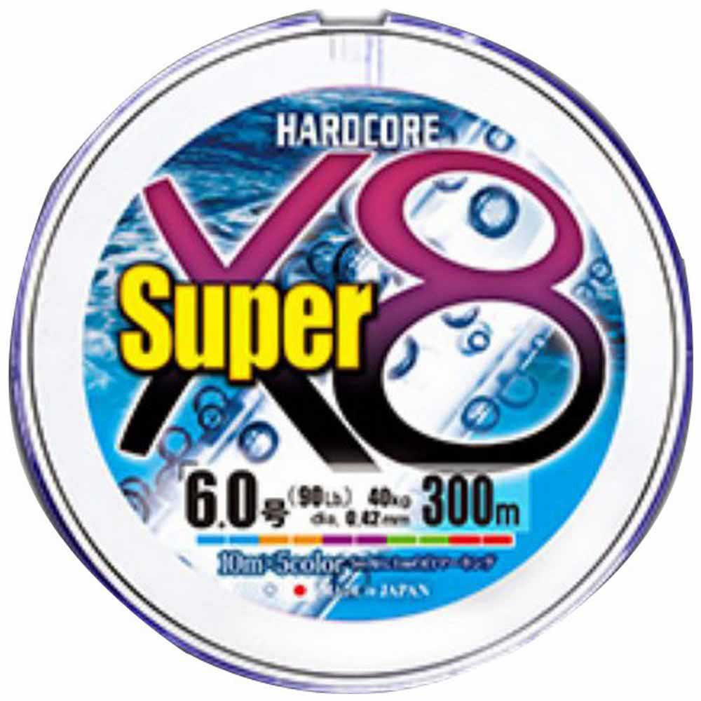 Duel Hardcore Super X8 Braided Line 300 M Mehrfarbig 0.130 mm von Duel