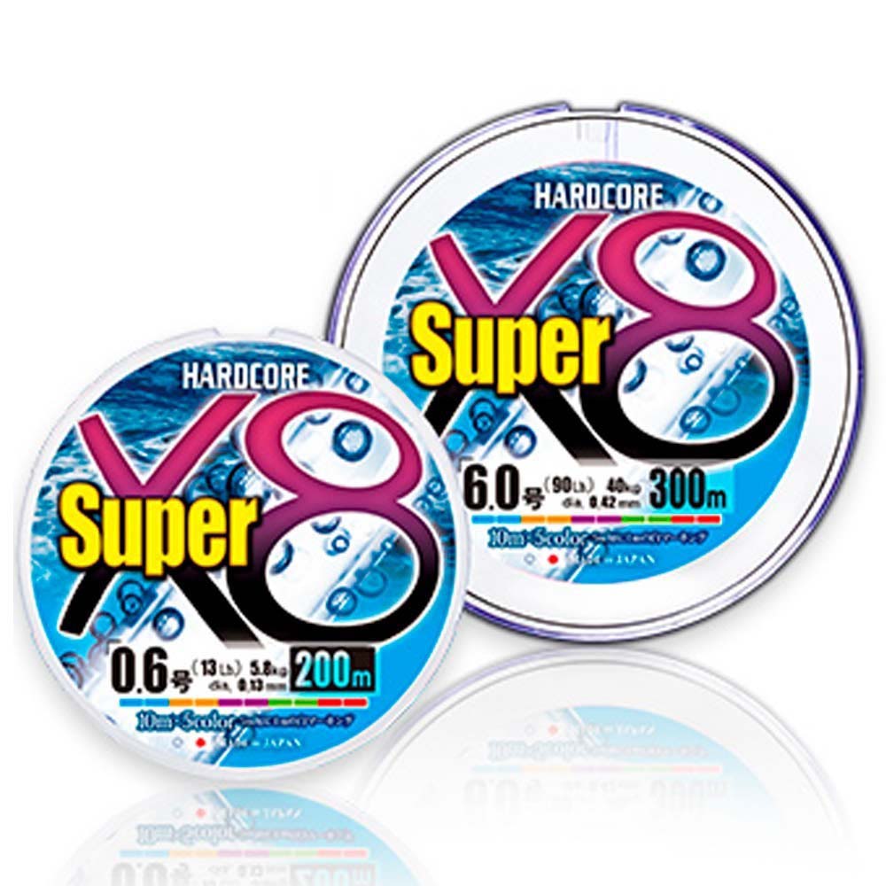Duel Super X8 Braided Line 200 M Durchsichtig 0.130 mm Duel Super X8 Braided Line 200 M Durchsichtig 0.130 mm von Duel