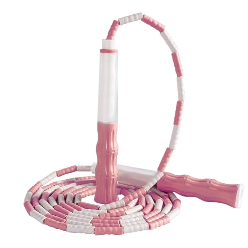 Duendhd Segmentiertes Seil aus weichen Perlen, Fitness-Seil für Kinder und Frauen, Gewichtsverlust von Duendhd