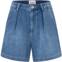 Duer Damen Performance Denim Lite Pleated Shorts Duer Damen Performance Denim Lite Pleated Shorts von Duer