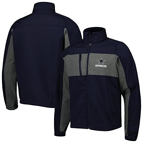 Dunbrooke Apparel Herren Zephyr Softshell Jacke, Dallas Cowboys, Marineblau, X-Large von Dunbrooke Apparel