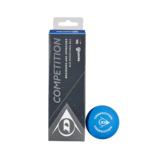 DUNLOP Competition Racquetbälle - Squash 57 Bälle (3 Bälle) DUNLOP Competition Racquetbälle - Squash 57 Bälle (3 Bälle) von DUNLOP