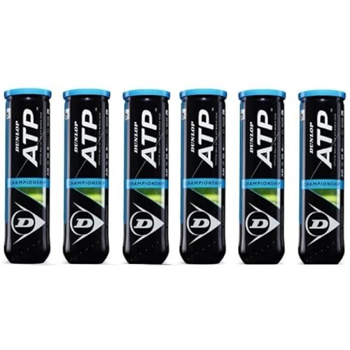 Dunlop ATP Championship Six Pack Tennisball 6 x 4er Dosen 24 Bälle von DUNLOP