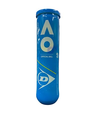 DUNLOP Australian Open Bi-Pack Tennisball 2 x 4er Dosen 8 Bälle von DUNLOP