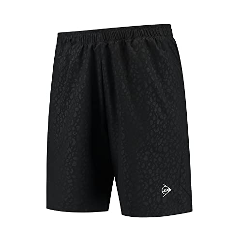 DUNLOP Herren Sport Kurze Tennis Hose – Performance Line, Game Short, Schwarz DUNLOP Herren Sport Kurze Tennis Hose – Performance Line, Game Short, Schwarz von DUNLOP