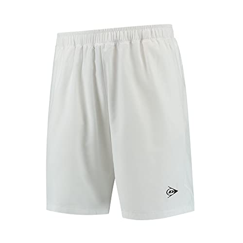 DUNLOP Herren GAME SHORT, Sport Tennis Hose, Weiß von DUNLOP