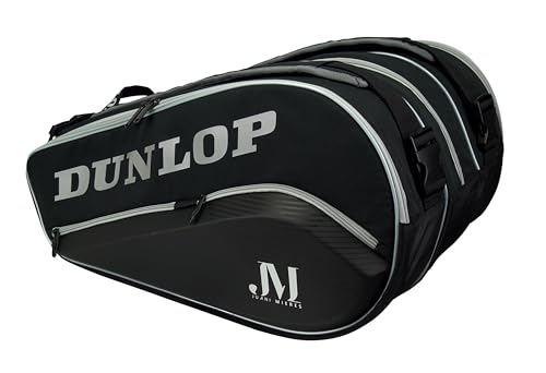 Dunlop, Elite Thermo, Padeltasche, Schwarzes Silber, U, Unisex-Erwachsener von Dunlop Sports