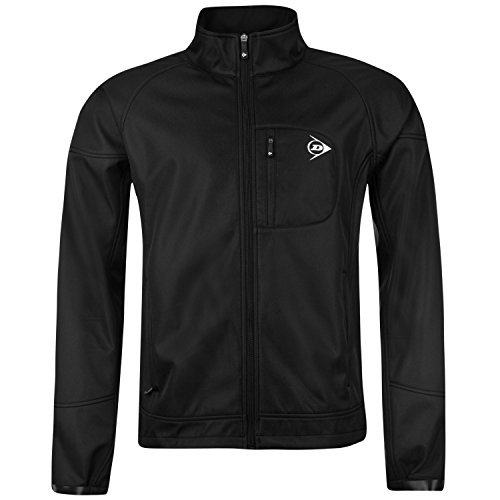 DUNLOP Unisex Sport Tennis Jacke – Essentials Line, Soft Shell Fleece Jacket, Schwarz DUNLOP Unisex Sport Tennis Jacke – Essentials Line, Soft Shell Fleece Jacket, Schwarz von DUNLOP
