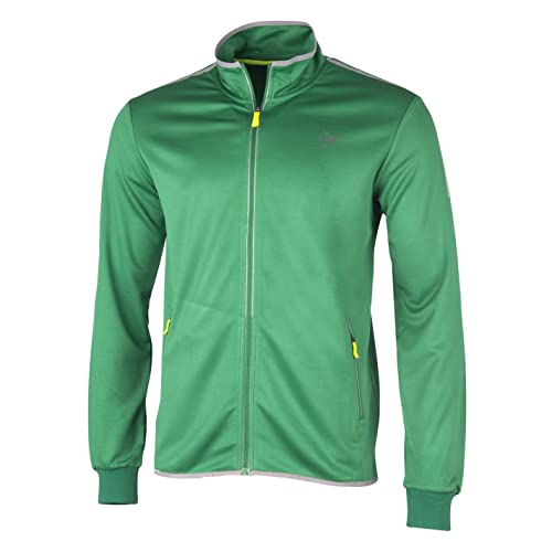 DUNLOP Herren Sport Tennis Traininsjacke – Club Line, Knitted Jacket, Grün DUNLOP Herren Sport Tennis Traininsjacke – Club Line, Knitted Jacket, Grün von DUNLOP