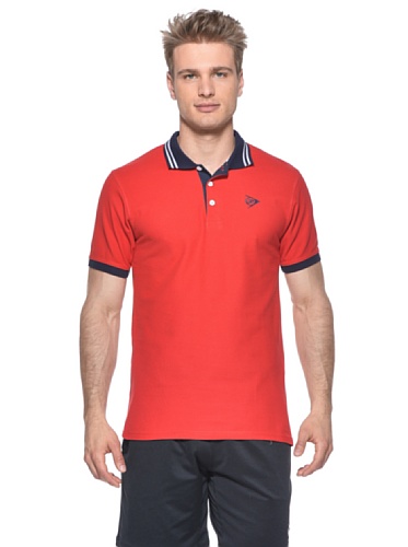 Dunlop Oberkörper-Bekleidung Casual Fancy Polo Men, Rot, XL Dunlop Oberkörper-Bekleidung Casual Fancy Polo Men, Rot, XL von Dunlop Sports