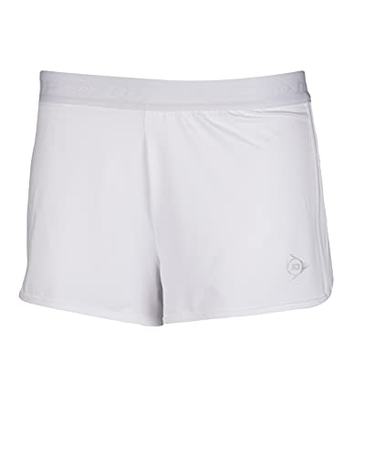 Dunlop Tennis Damen, Shorts Weiß, Silber, Dunlop Tennis Damen, Shorts Weiß, Silber, von DUNLOP