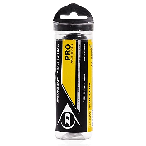 Dunlop Sports Pro XX Squashball 3-Ball Tube Dunlop Sports Pro XX Squashball 3-Ball Tube von Dunlop Sports