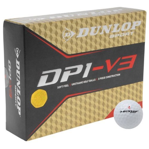 Dunlop Sports Training Accessories Equipment DP1 V3 Golf Field Balls 12 Pack New by Dunlop Dunlop Sports Training Accessories Equipment DP1 V3 Golf Field Balls 12 Pack New by Dunlop von Dunlop Sports