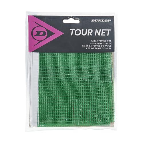 Dunlop Sports Unisex – Erwachsene Dunlop Tour Net Tschtennisnetz, grün, TU EU von Dunlop Sports