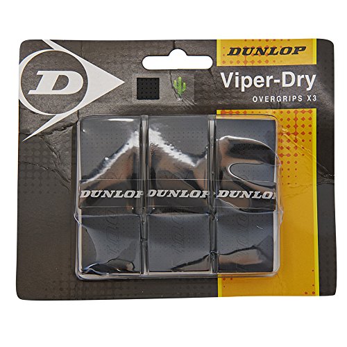Dunlop Sports Viperdry Overgrip 3-Packs(Black) von Dunlop Sports