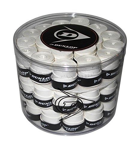 Dunlop Padel Tour Dry Overgrip für Padelschläger, 60er-Dose, Weiß Dunlop Padel Tour Dry Overgrip für Padelschläger, 60er-Dose, Weiß von Dunlop