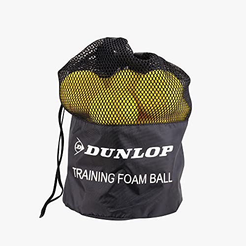 Dunlop Training Foam Ball – Spezial-Schaumstoffball für Einsteiger (12 Stück) von Dunlop Sports