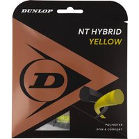 DUNLOP Tennissaite "NT HYBRID YELLOW" 1.26/1.25mm 12m Set von Dunlop