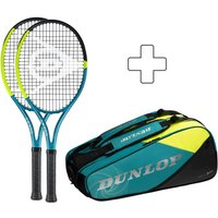 Dunlop 2x SX 300 Plus Schlägertasche - Größe L2 gr Dunlop 2x SX 300 Plus Schlägertasche - Größe L2 gr von Dunlop