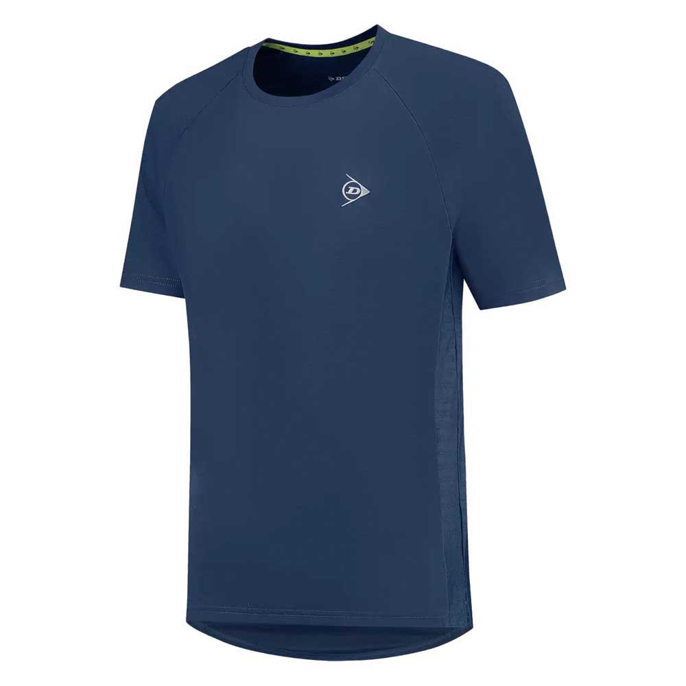 Dunlop Club Crew Short Sleeve T-shirt Blau L Mann von Dunlop