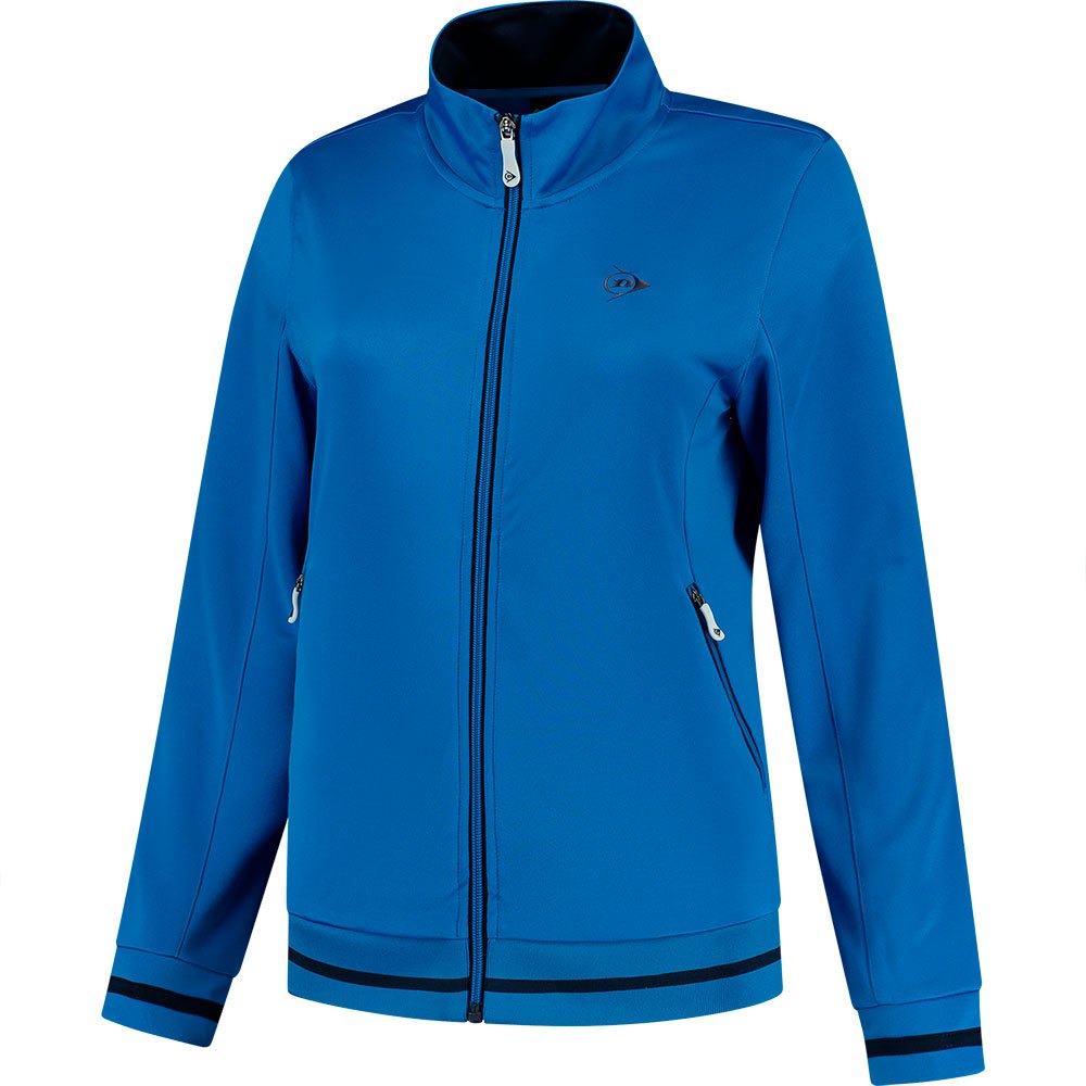 Dunlop Club Knitted Jacket Blau S Frau von Dunlop