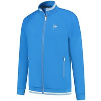 Dunlop Club Knitted Trainingsjacke Herren in blau, Größe: M Dunlop Club Knitted Trainingsjacke Herren in blau, Größe: M von Dunlop