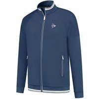 Dunlop Club Knitted Trainingsjacke Herren in dunkelblau, Größe: XL von Dunlop