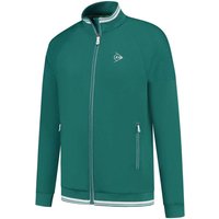 Dunlop Club Knitted Trainingsjacke Herren in dunkelgrün, Größe: S Dunlop Club Knitted Trainingsjacke Herren in dunkelgrün, Größe: S von Dunlop