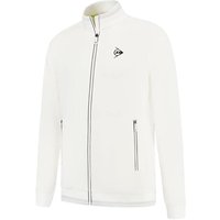 Dunlop Club Knitted Trainingsjacke Herren in weiß, Größe: M Dunlop Club Knitted Trainingsjacke Herren in weiß, Größe: M von Dunlop