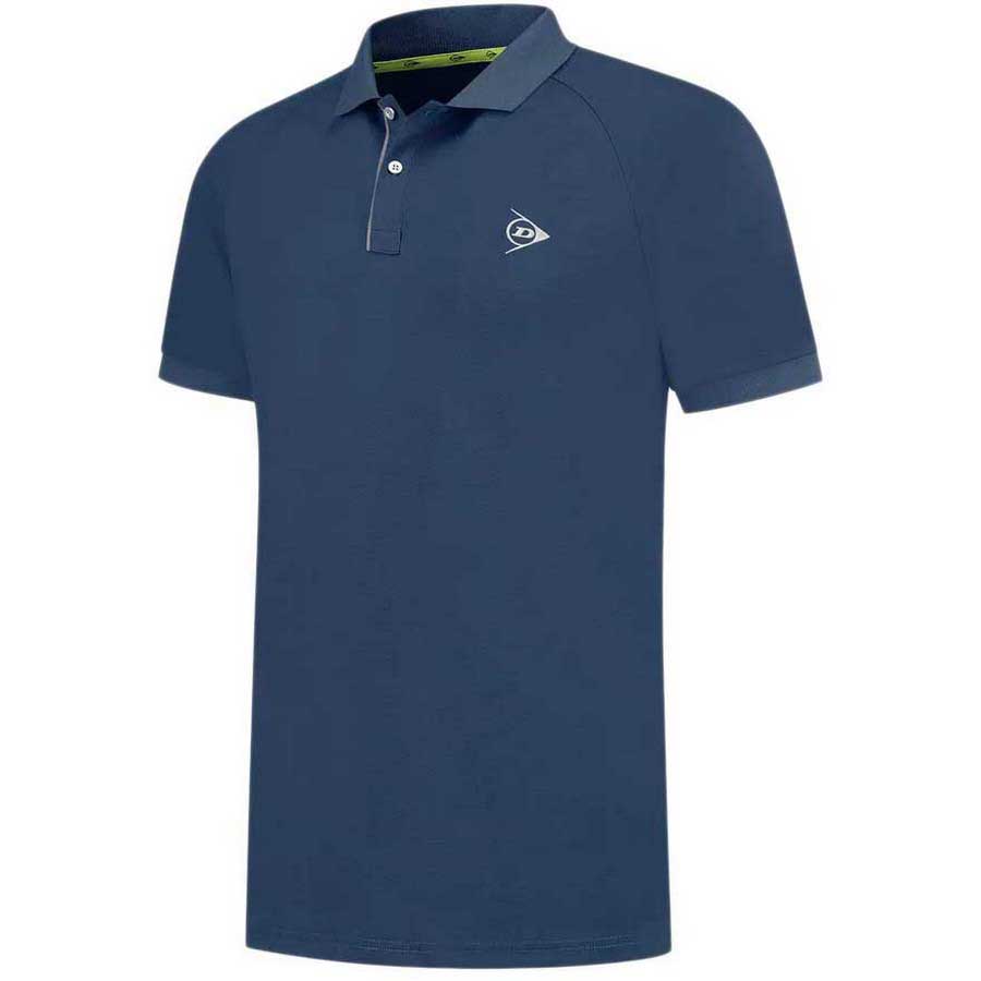 Dunlop Club Short Sleeve Polo Blau S Mann von Dunlop