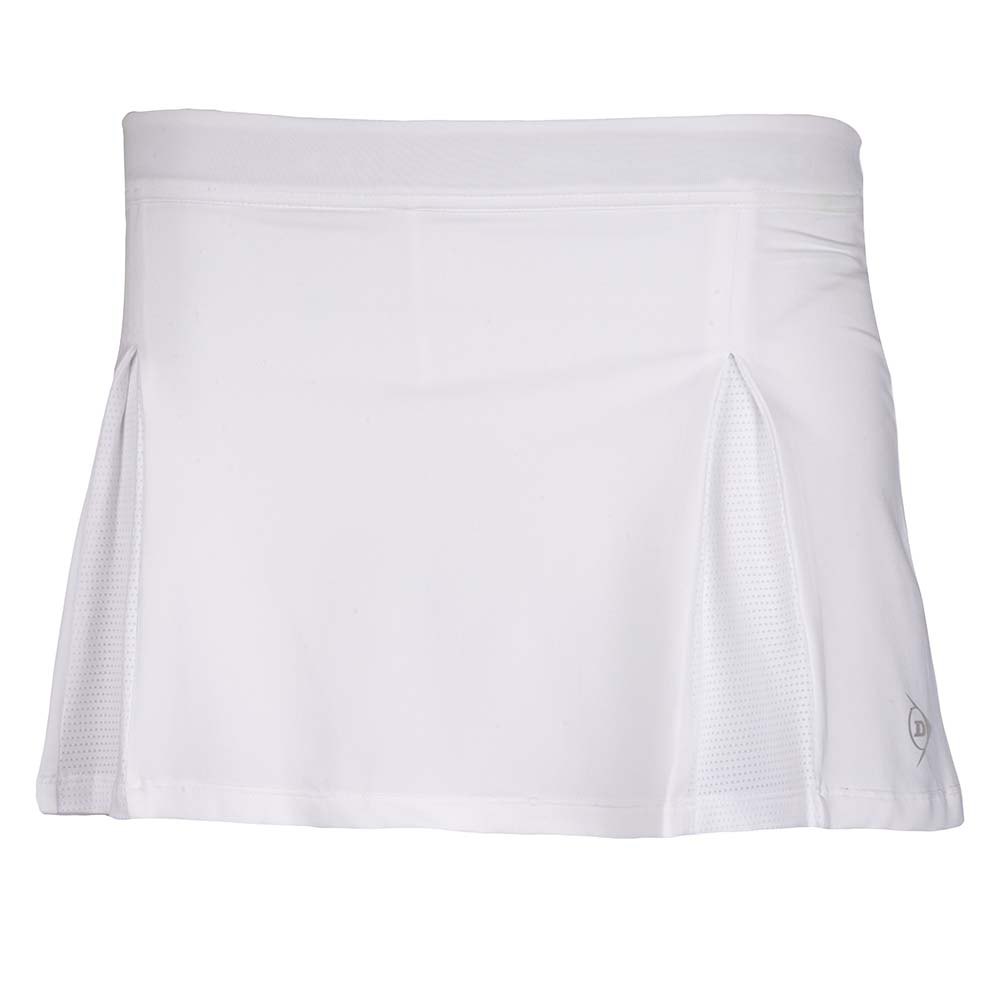 Dunlop Club Skirt Weiß S Frau von Dunlop