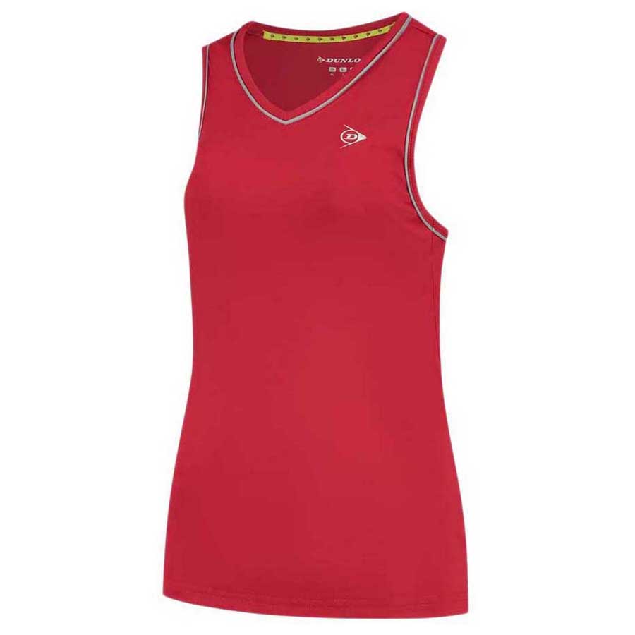 Dunlop Club Sleeveless T-shirt Rot M Frau Dunlop Club Sleeveless T-shirt Rot M Frau von Dunlop