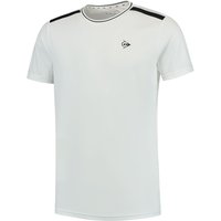 Dunlop Crew T-Shirt Herren in weiß, Größe: 3XL von Dunlop