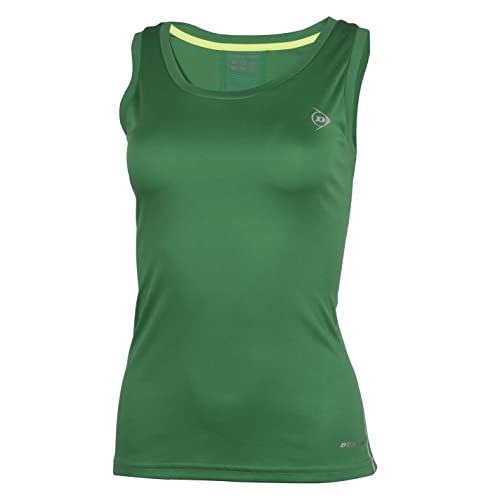 DUNLOP Damen Sport Tennis Tank Top – Club Line, Tank, Grün DUNLOP Damen Sport Tennis Tank Top – Club Line, Tank, Grün von DUNLOP