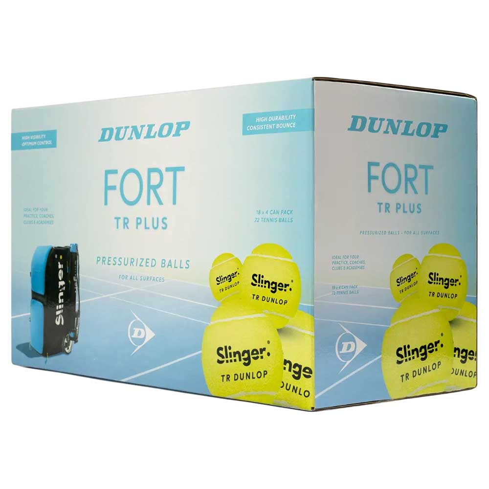 Dunlop Fort Tr Plus Tenis Balls Box Durchsichtig 72 Balls Dunlop Fort Tr Plus Tenis Balls Box Durchsichtig 72 Balls von Dunlop
