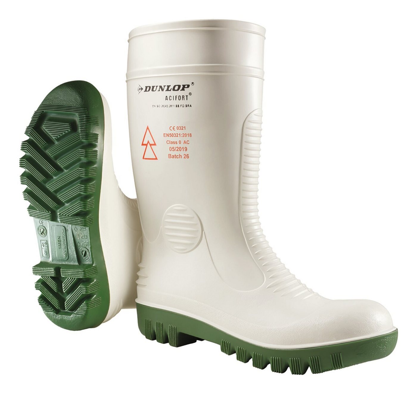 Dunlop Gummistiefel Stiefel Acifort High Voltage, white, G39/40 Dunlop Gummistiefel Stiefel Acifort High Voltage, white, G39/40 von Dunlop