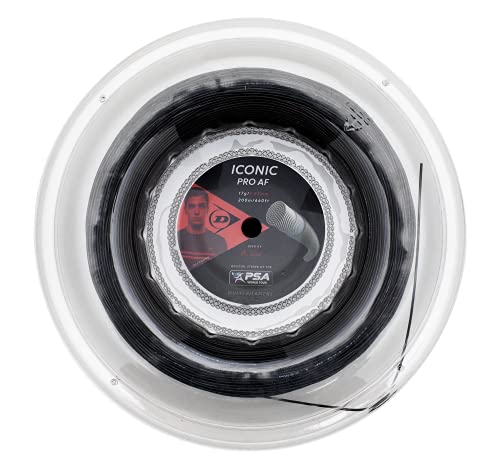 Dunlop Iconic Pro AF Squash Saite, 17g-1.22mm, 200m Rolle Dunlop Iconic Pro AF Squash Saite, 17g-1.22mm, 200m Rolle von Dunlop