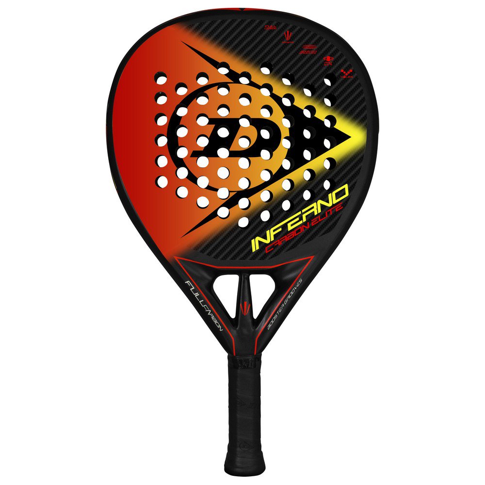 Dunlop Inferno Carbon Elite Padel Racket Rot,Schwarz von Dunlop