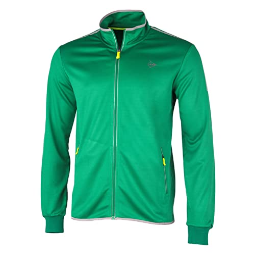 DUNLOP Kinder Sport Tennis Trainingsjacke – Club Line, Knitted Jacket, Jungen, Grün DUNLOP Kinder Sport Tennis Trainingsjacke – Club Line, Knitted Jacket, Jungen, Grün von DUNLOP