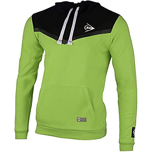 DUNLOP Unisex Kinder Sport Tennis Hoodie – Essentials Line, Hooded Sweat, Grün DUNLOP Unisex Kinder Sport Tennis Hoodie – Essentials Line, Hooded Sweat, Grün von DUNLOP