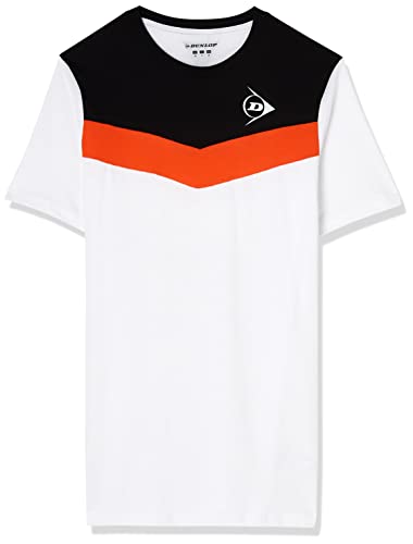 DUNLOP Unisex Kinder Sport Tennis T-Shirt – Essentials Line, Crew Tee, Weiß DUNLOP Unisex Kinder Sport Tennis T-Shirt – Essentials Line, Crew Tee, Weiß von DUNLOP
