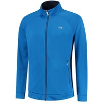 Dunlop Knitted Trainingsjacke Herren in blau, Größe: L von Dunlop