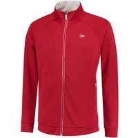 Dunlop Knitted Trainingsjacke Herren in rot, Größe: 3XL von Dunlop