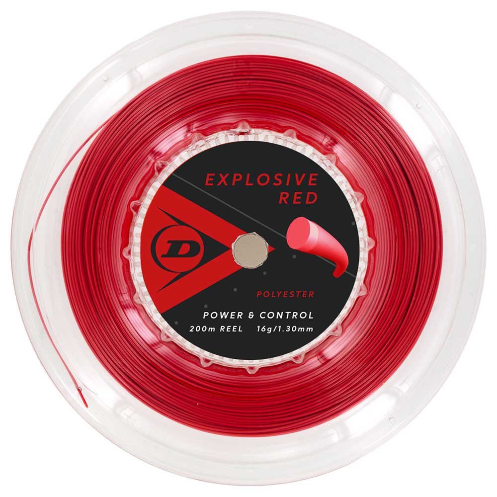 Dunlop Polyester 200 M Tennis Reel String Rot 1.25 mm Dunlop Polyester 200 M Tennis Reel String Rot 1.25 mm von Dunlop