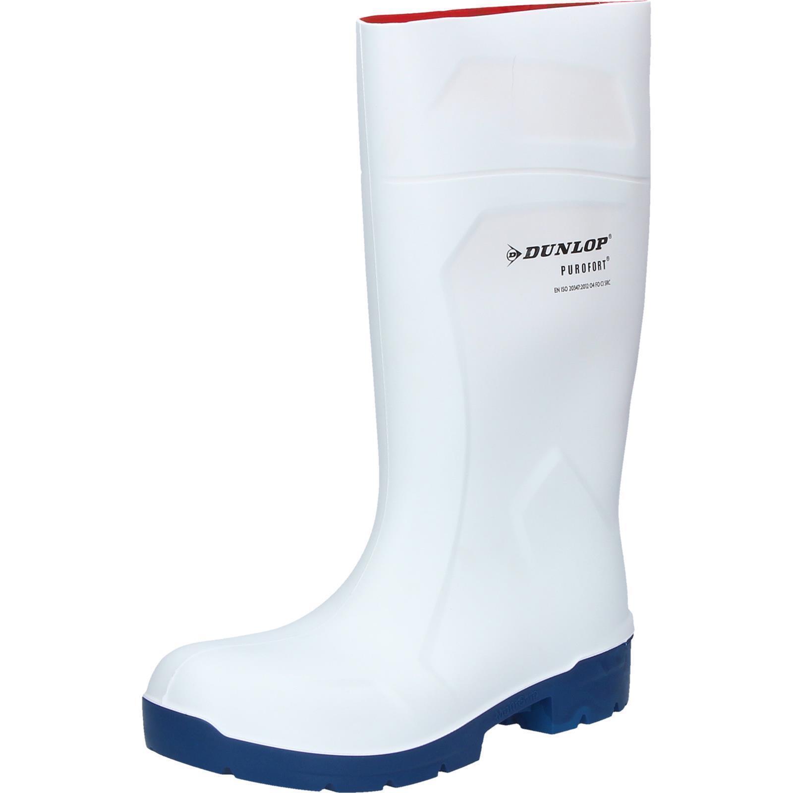 Dunlop Stiefel Purofort MultiGrip weiß EN 347 Gr. 40 von Dunlop