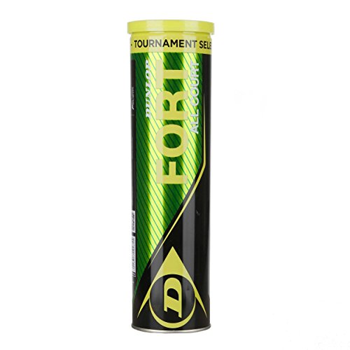 DUNLOP Tennisball Fort All Court TS 4TIN, gelb, Für alle Bodenbeläge, 601235 DUNLOP Tennisball Fort All Court TS 4TIN, gelb, Für alle Bodenbeläge, 601235 von DUNLOP